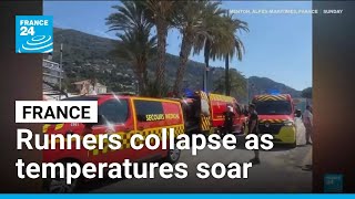 Early French heatwave triggers dozens of runner collapses, overwhelms emergency services