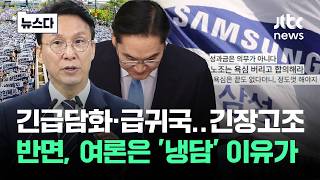 총파업 앞두고 '긴장고조'…반면, 여론은 '냉담'한 이유가 #뉴스다 / JTBC News