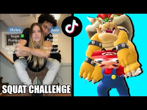 Mario Attempts Tik Tok Challenges