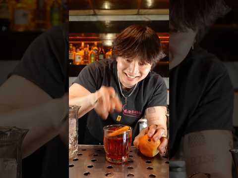 1 Min Challenge: Negroni #negroni #cocktail #bartender #bartending #barchemistry