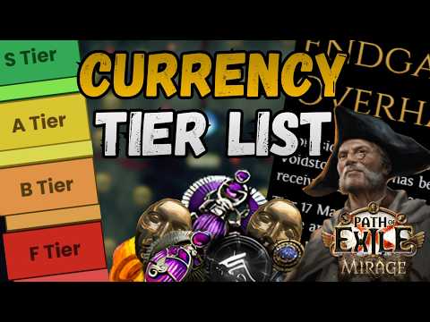 Poe 3.28 - What are the Best Farming Strategies After the Endgame Overhaul? - Currency Tier List