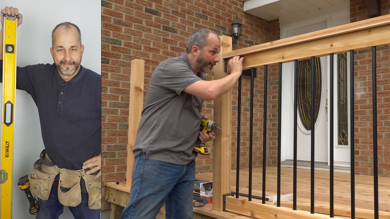 Watch video How To Build Deck Railings Now How To Build Deck Railings
