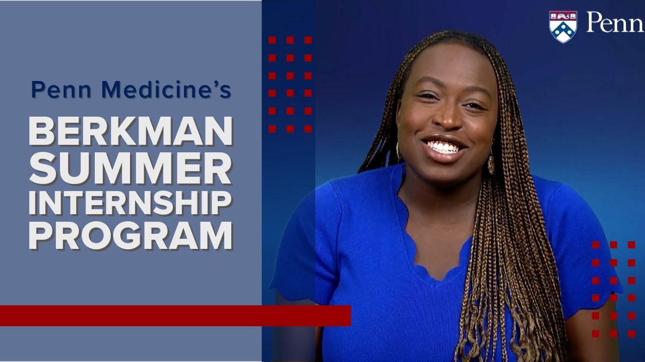 Watch video titled Berkman Summer Internship Program on YouTube
