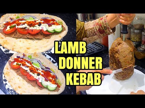 Mamas Homemade Lamb Donner Kebab | Oven Cooked Recipe