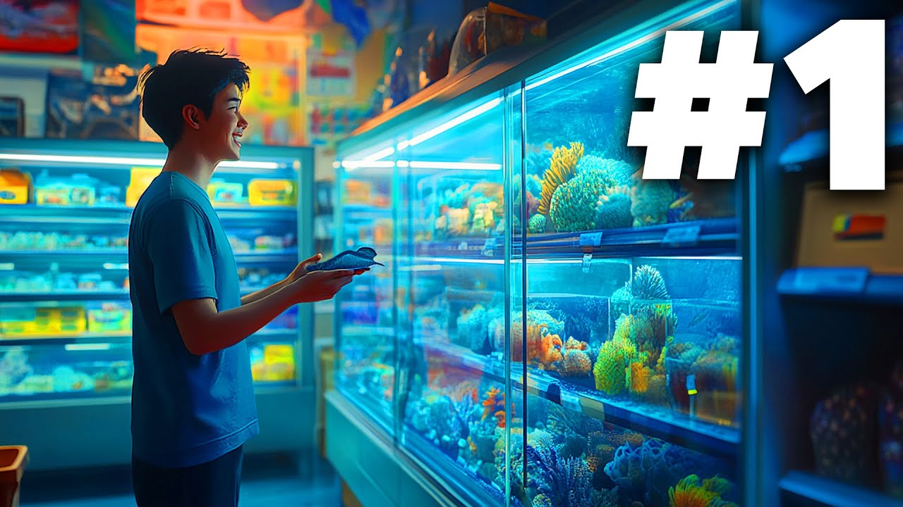 AQUATIC STORE SIMULATOR Gameplay Walkthrough Part 1 - GOLDFISH