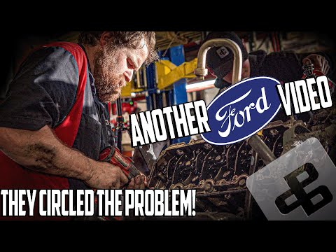 Ford 6.0 Power Stroke Cracked Head