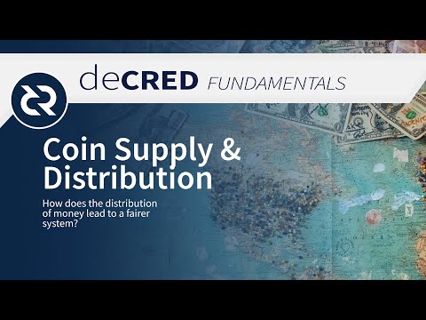 Coin Supply and Distribution - Decred Fundamentals