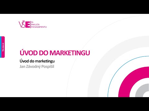 Úvod do marketingu – Úvod, historie a základní pojmy