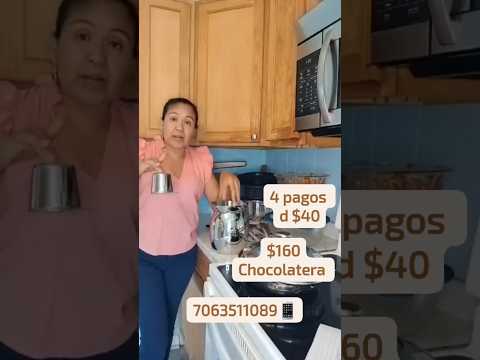 Jarra chocolatera acero inoxidable 7063511089📱 Nereida