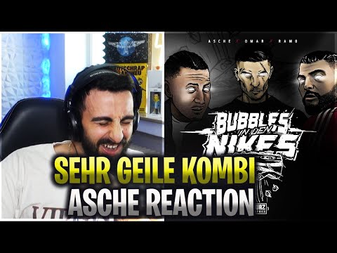 Asche ft Omar & Ramo Bubbles in den Nikes Reaction