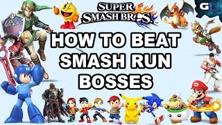 Super Smash Bros - How to Beat Smash Run Bosses