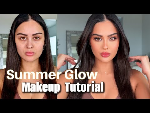 Summer Glow Makeup Tutorial l Christen Dominiquee