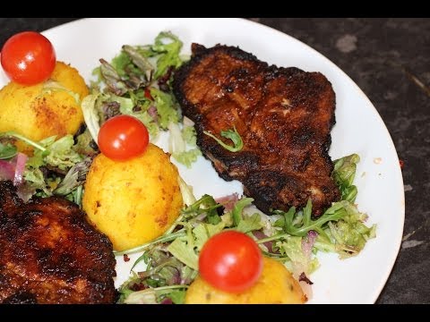 Pork Spare Ribs Chops Barbeque | Nigerian Food | Nigerian cuisine