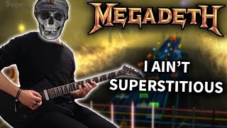 Megadeth - I Ain&#39;t Superstitious 98% (Rocksmith 2014 CDLC) Guitar Cover