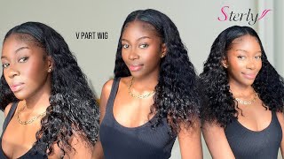 THE PERFECT SUMMER WIG! | V PART easy install | Sterly hair.