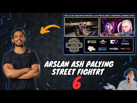 EmmieMcD Vs. Arslan Ash In The CEO 2023 Sf6 Tournament Pools!