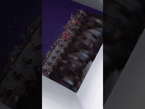 Single Shaft Shredder with Sliding Drawer | Pre-shipment Test