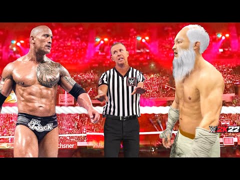 Full Match - The Rock vs Old Bruce Lee | Iron Man Match 2023 | WWE 2K23 April 27, 2023