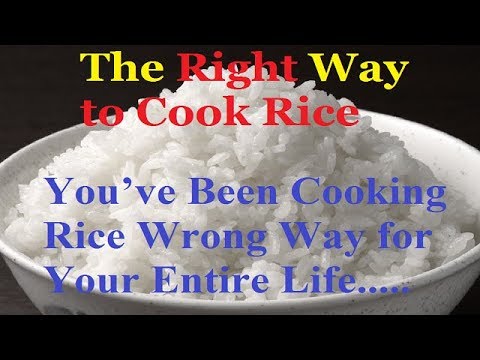 You’ve Been # Cooking Rice Wrong Way,,, for Your Entire Life...