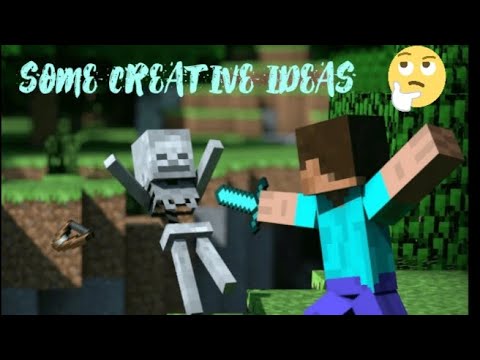 some creative ideas in Minecraft 🧐 (gamingshivnumbardar)