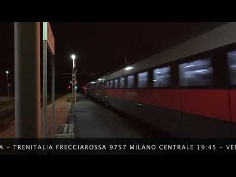 TRENITALIA FR 9757 ETR 500 MILANO C.LE 19:45 - VENEZIA S.L. 22:30  19 Novembre 2019