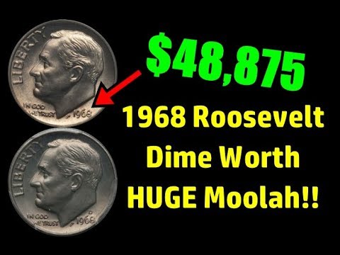 Commonly Overlooked 1968 Dimes That Are Worth Money - Check Every Coin For This!