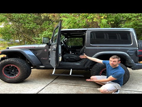 Finally Installing Rockslide Engineering Side Steps on My 2 Door JL!