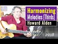 Howard Alden’s Techniques for Harmonizing Melodies with Thirds