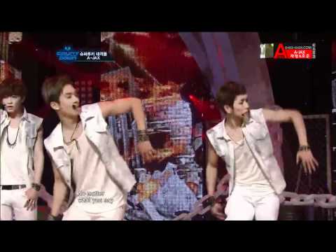 120607 엠카운트다운 A-JAX - 너밖에몰라서 & One4U