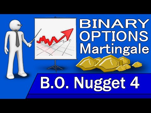 Martingale for binary options