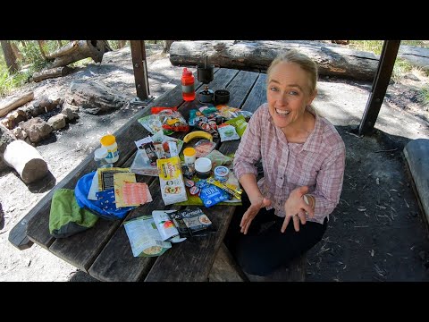How to pack food for an overnight hike