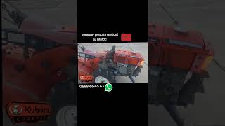 Motoculteur Diesel Kubota KRA japonais à vendre au Maroc