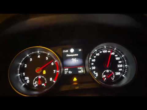 Golf 7 GTI Stage 1 300 PS 100-200 11 sec.