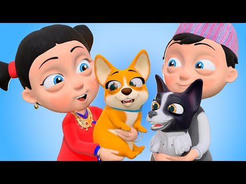 Punte Tinku | I Have A Pet | Animal Song | Nepali Rhymes for Kids  | बाल गीत