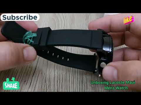UNBOXING LACOSTE MAUI MEN'S WATCH