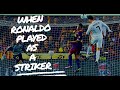 When Jose Mourinho asked Ronaldo to play as a Striker | Cristiano Ronaldo | Jose Mourinho