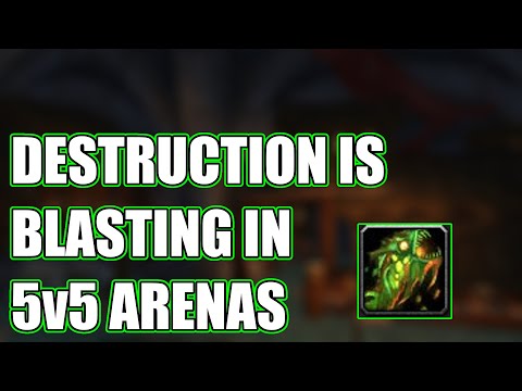 DESTRUCTION WARLOCK IS ONESHOTTING PEOPLE IN 5v5 THIS SPEC IS MONSTER IN PVP