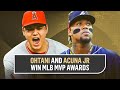 Shohei Ohtani and Ronald Acuña Jr. win UNANIMOUS MVPs | MLB Awards | CBS Sports