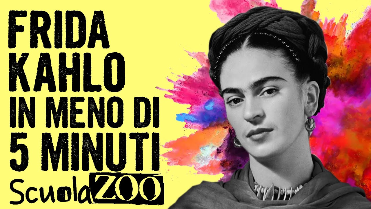 #Noccioline - La VITA di FRIDA KAHLO in meno di 5 MINUTI