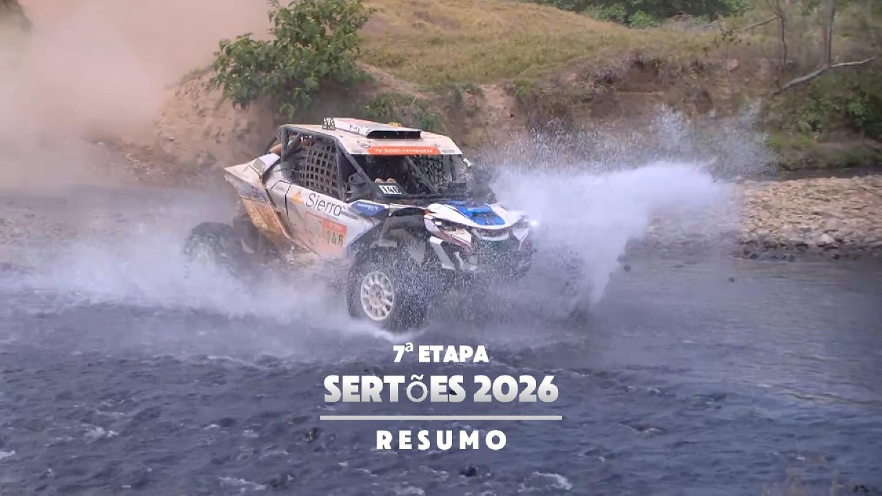 Líderes dos Sertões 2026 a 127 km da vitória