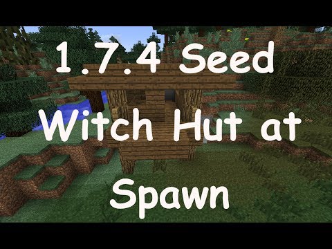 BlackTowerExtreme - 1.7.9 Witch Hut at Spawn, Easy Nether fortress