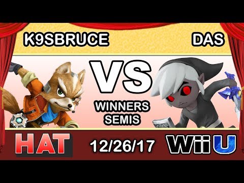 HAT 2 - K9sbruce (Fox) VS. SF | FStep | Das (Toon Link) Winners Semis - Smash 4