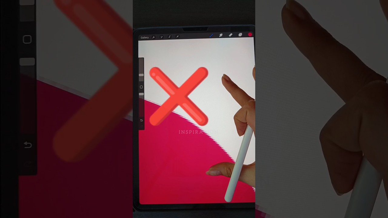 Solve pixelated lines in procreate #procreate #digital #art #ipad