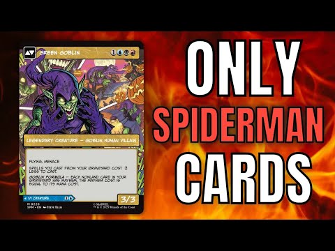The Ultimate Spider-Man Villains EDH Deck | Norman Osborn // Green Goblin Commander