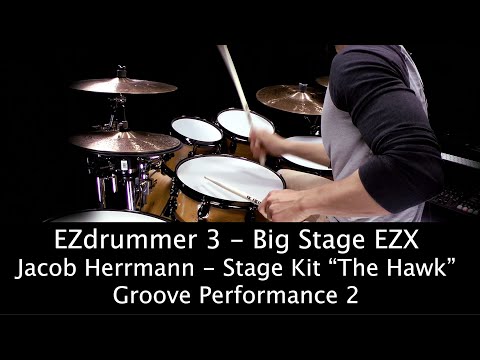 Superior Drummer 3 / EZdrummer 3 | Big Stage EZX -  “The Hawk” | Luke Oswald | Performance 2