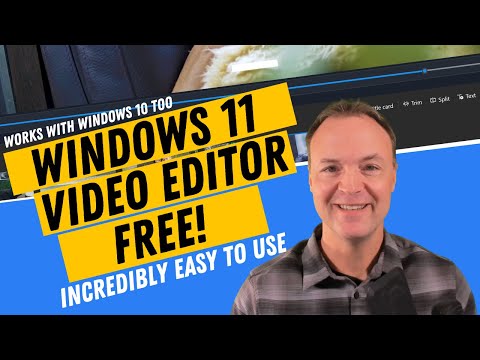 How to use the FREE Windows 11 Video Editor - Beginners Tutorial