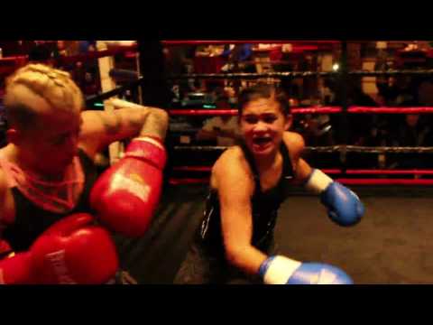 Jess Ruiz - New Jackhammer Women's Flyweight Kickboxing Champion - by MMABUG