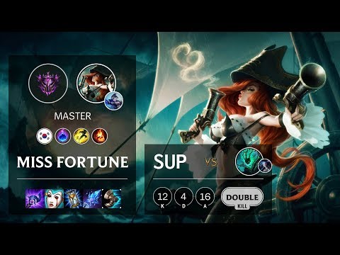 Miss Fortune Support vs Thresh - KR Master Patch 10.9