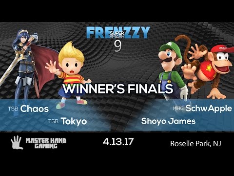 Smash Frenzzy #9 - Shoyo James + MHG SchwApple vs. TSB Chaos + TSB Tokyo - Winner's Finals