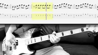 The Blues Brothers &amp; Ray Charles - Shake a Tail Feather - (Bass Cover with Tab)